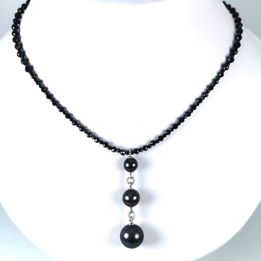 collier perles de tahiti pierres naturelles